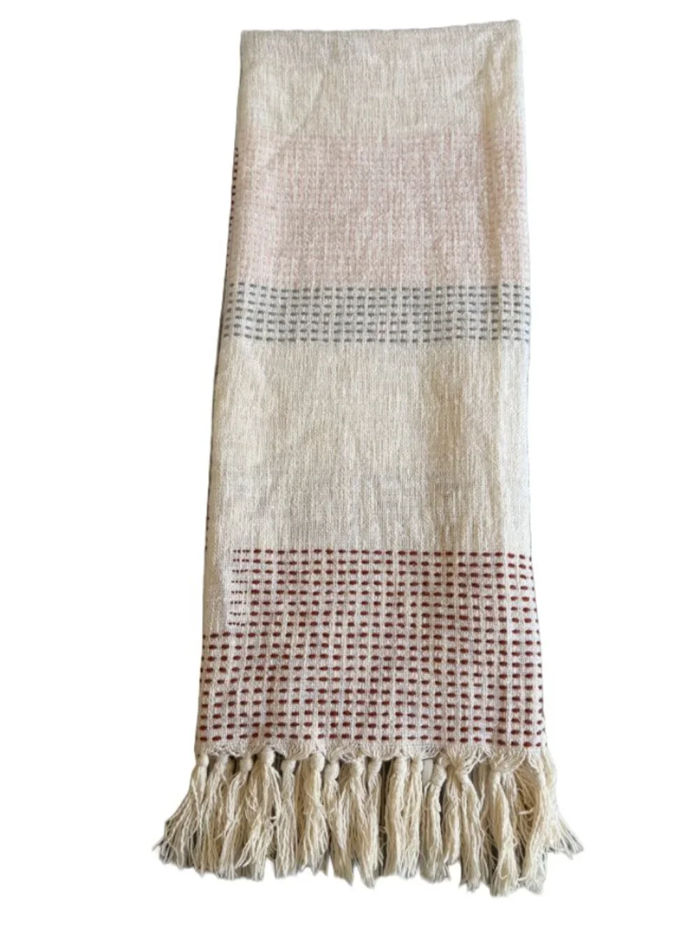 West Elm Woven Colorblock Throw